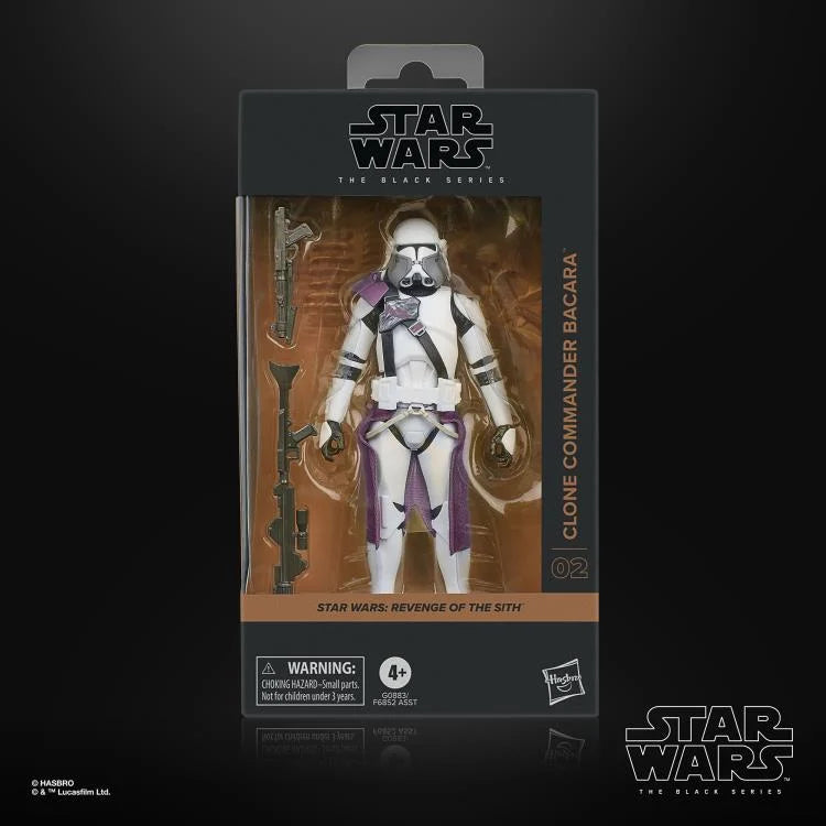 PREVENTA Star Wars The Black Series Clone Commander Bacara (Revenge of the Sith) Hasbro (Primer pago/anticipo)