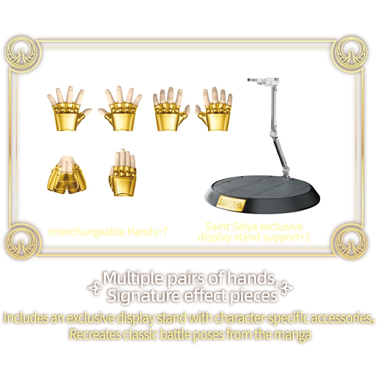Saint Seya Champion Class Aquarius Camus Model Kit Blokees