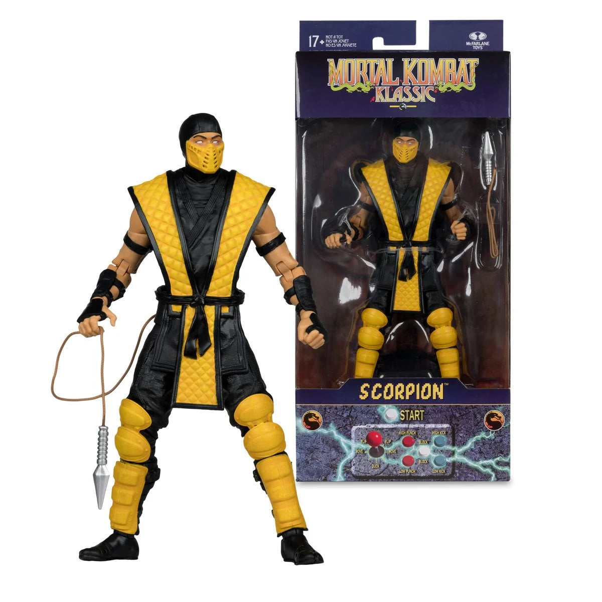 PREVENTA Mortal Kombat Klassic Scorpion McFarlane (Primer pago/anticipo)
