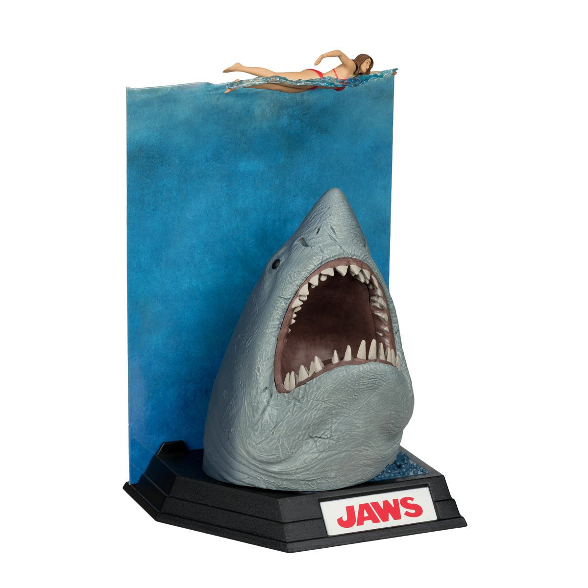 PREVENTA Jaws 50th Anniversary Movie Maniacs Jaws Estatua (Primer pago/anticipo)