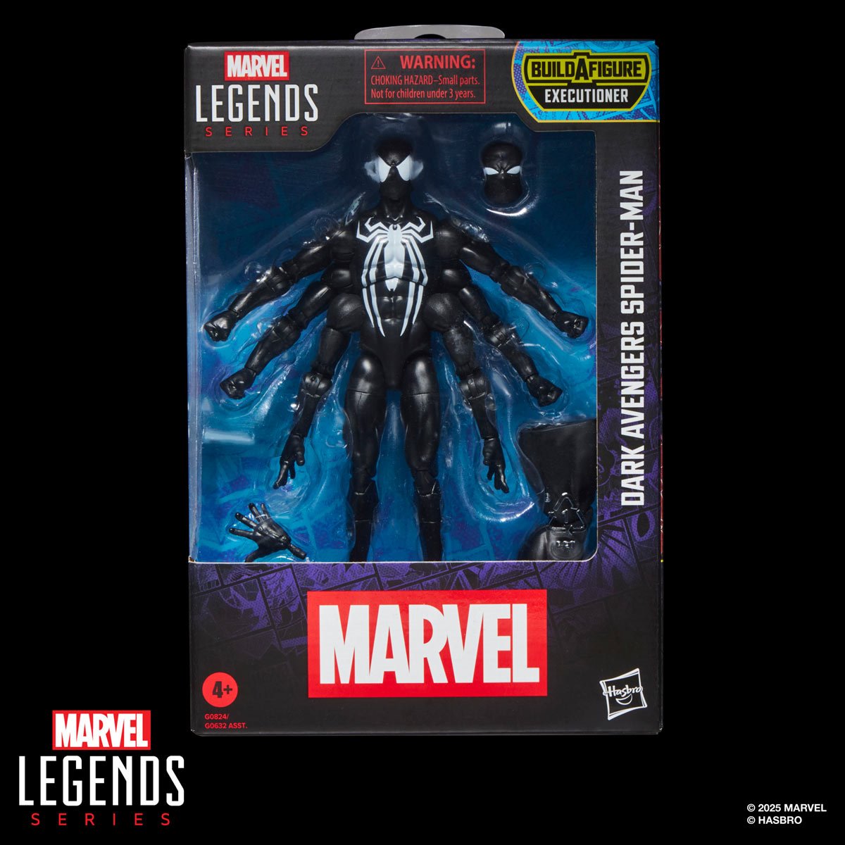 Marvel Legends Dark Avenger Spider-Man Hasbro