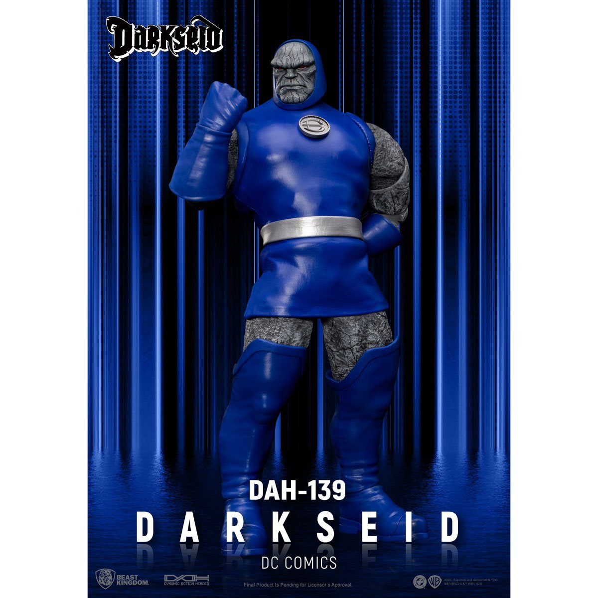 DC Comics Dynamic 8ction Heroes DAH-139 Darkseid Action Figure Beast Kingdom