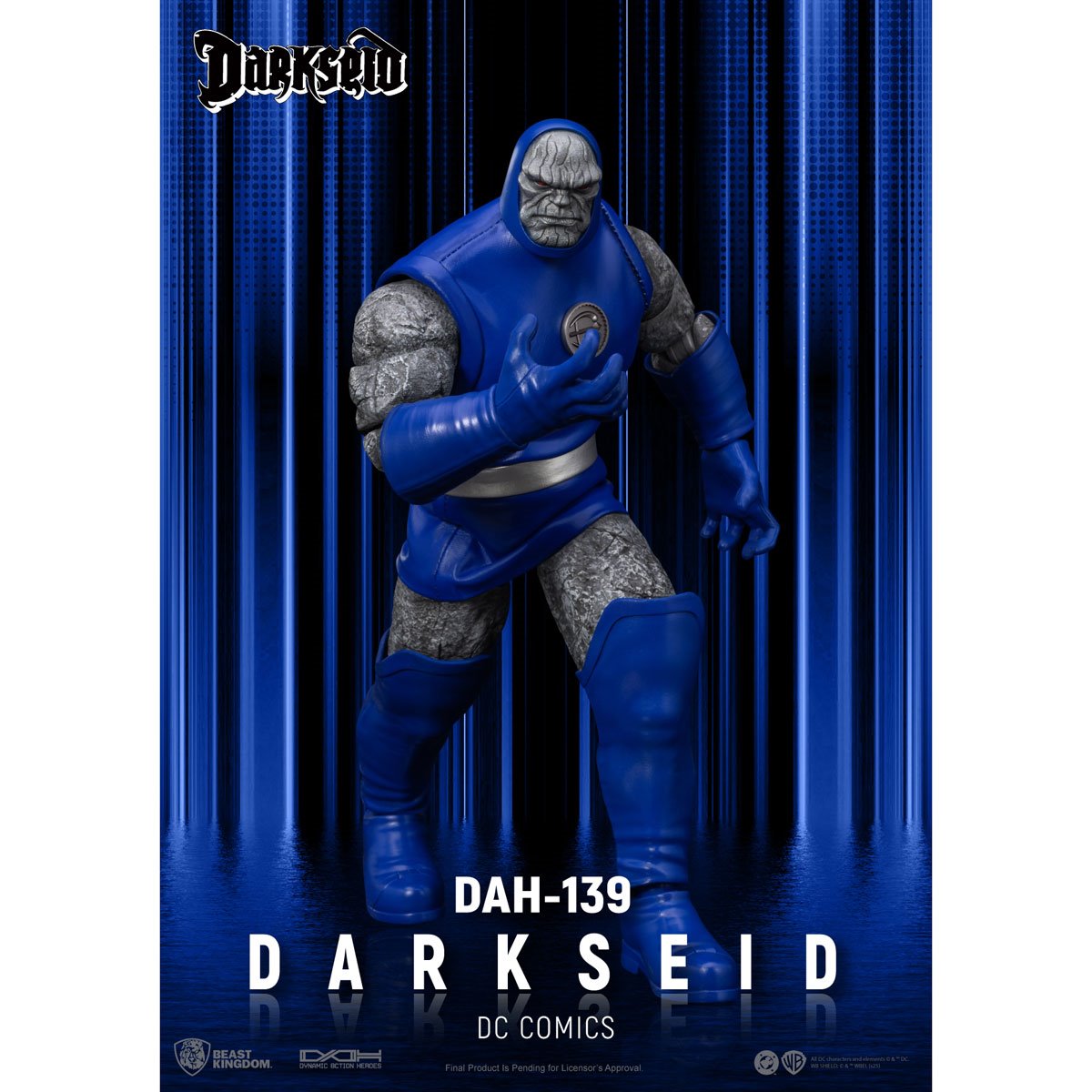 DC Comics Dynamic 8ction Heroes DAH-139 Darkseid Action Figure Beast Kingdom