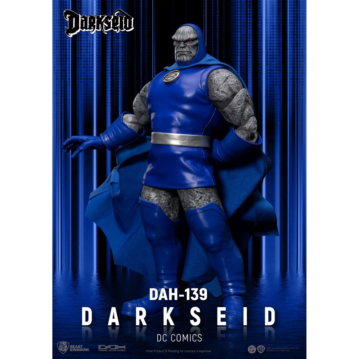 DC Comics Dynamic 8ction Heroes DAH-139 Darkseid Action Figure Beast Kingdom