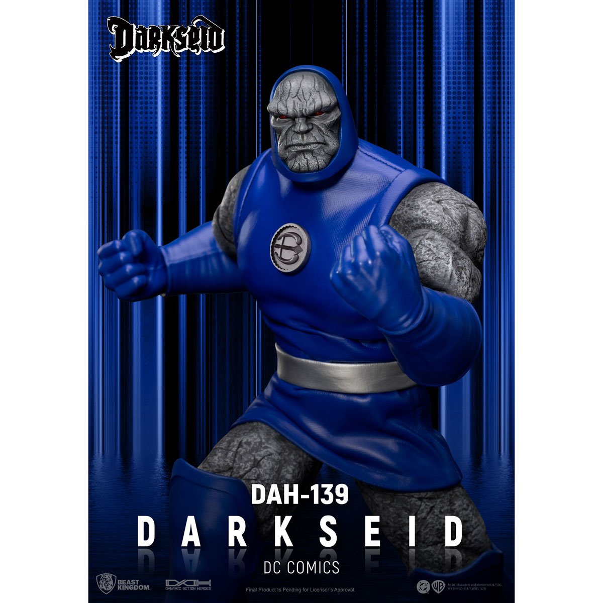 DC Comics Dynamic 8ction Heroes DAH-139 Darkseid Action Figure Beast Kingdom