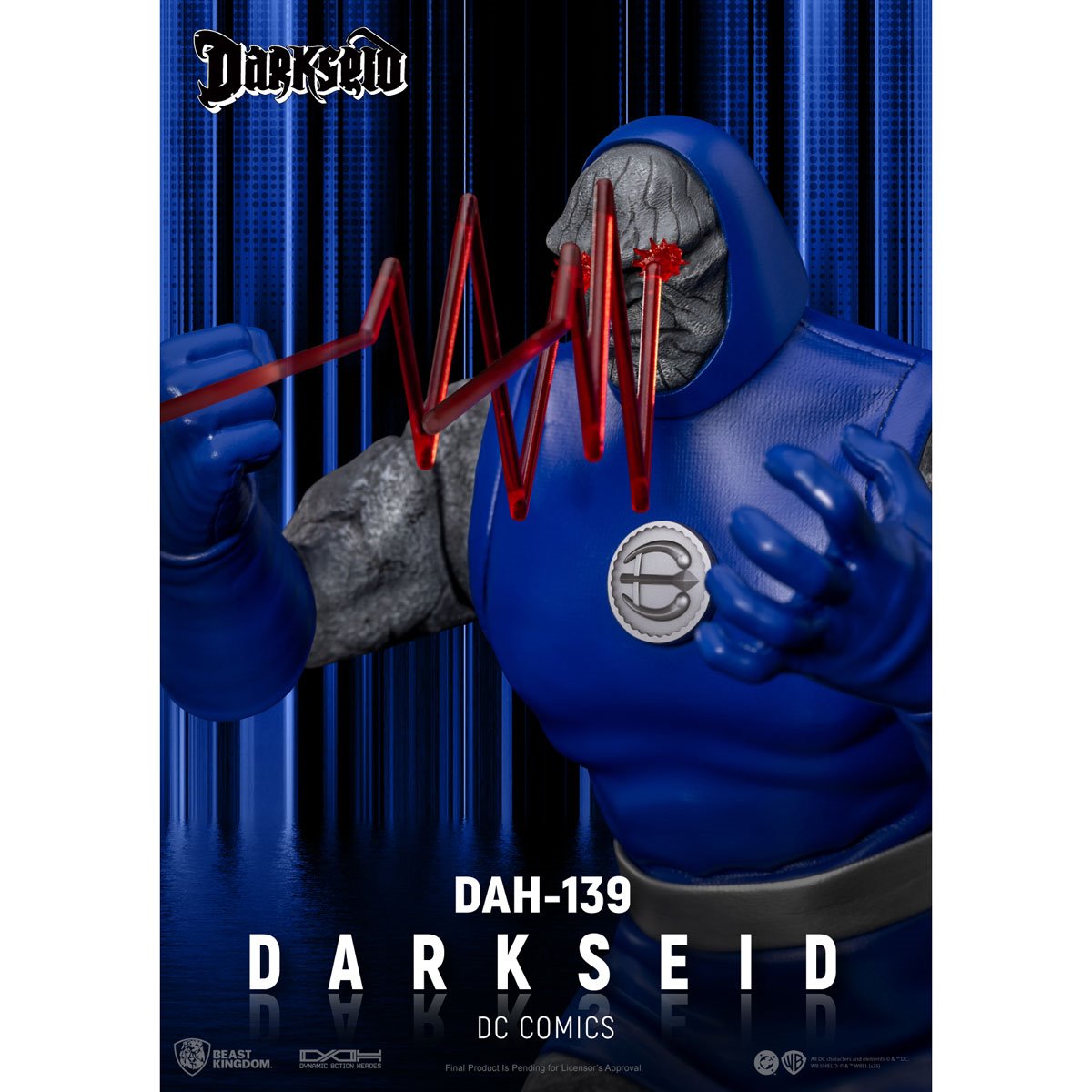 DC Comics Dynamic 8ction Heroes DAH-139 Darkseid Action Figure Beast Kingdom