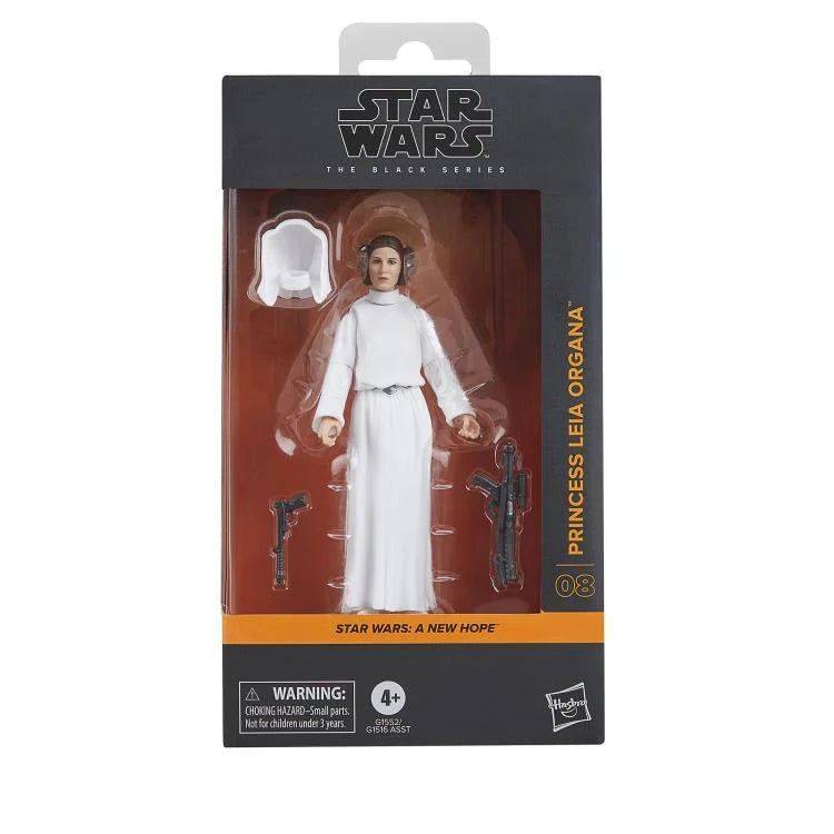 PREVENTA Star Wars The Black Series Princess Leia (A New Hope) Hasbro (Primer pago/anticipo)