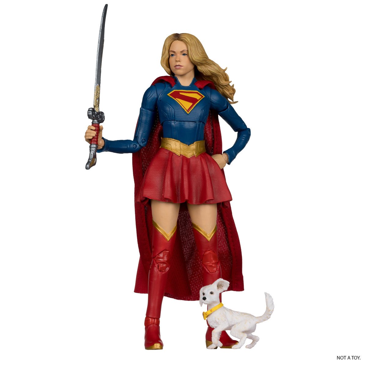 PREVENTA DC Multiverse Supergirl (2026) Supergirl and Puppy Krypto Deluxe Theatrical Edition McFarlane (Primer pago/anticipo)
