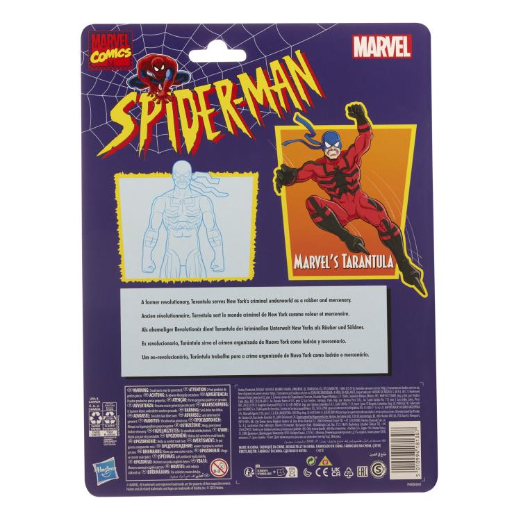 The Amazing Spider-Man Marvel Legends Retro Collection Marvel's Tarantula