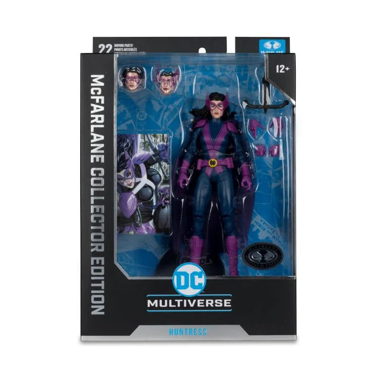 DC Multiverse Huntress Collector Edition Platinum Edition Mcfarlane