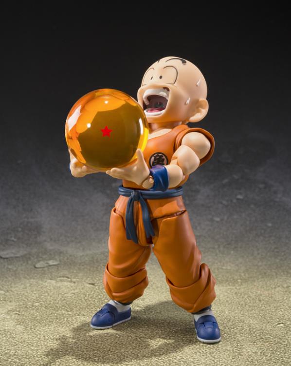 PREVENTA S.H. Figuarts Dragon Ball Z Krillin (Son Gokus Best Friend) Exclusivo Bandai (Primer pago/anticipo)