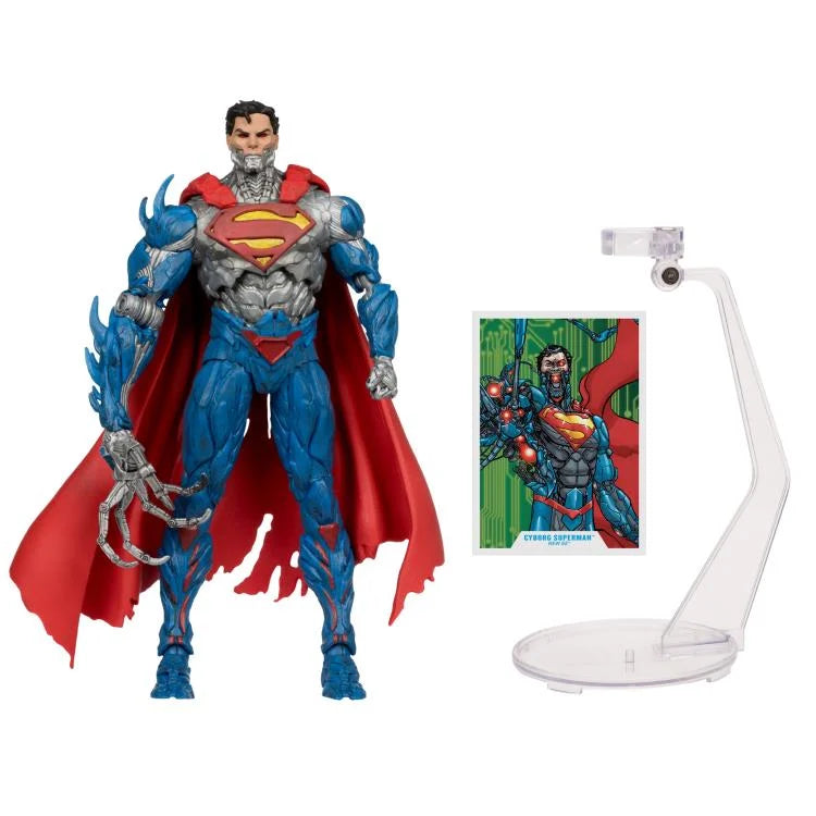 DC Multiverse Superman Cyborg McFarlane