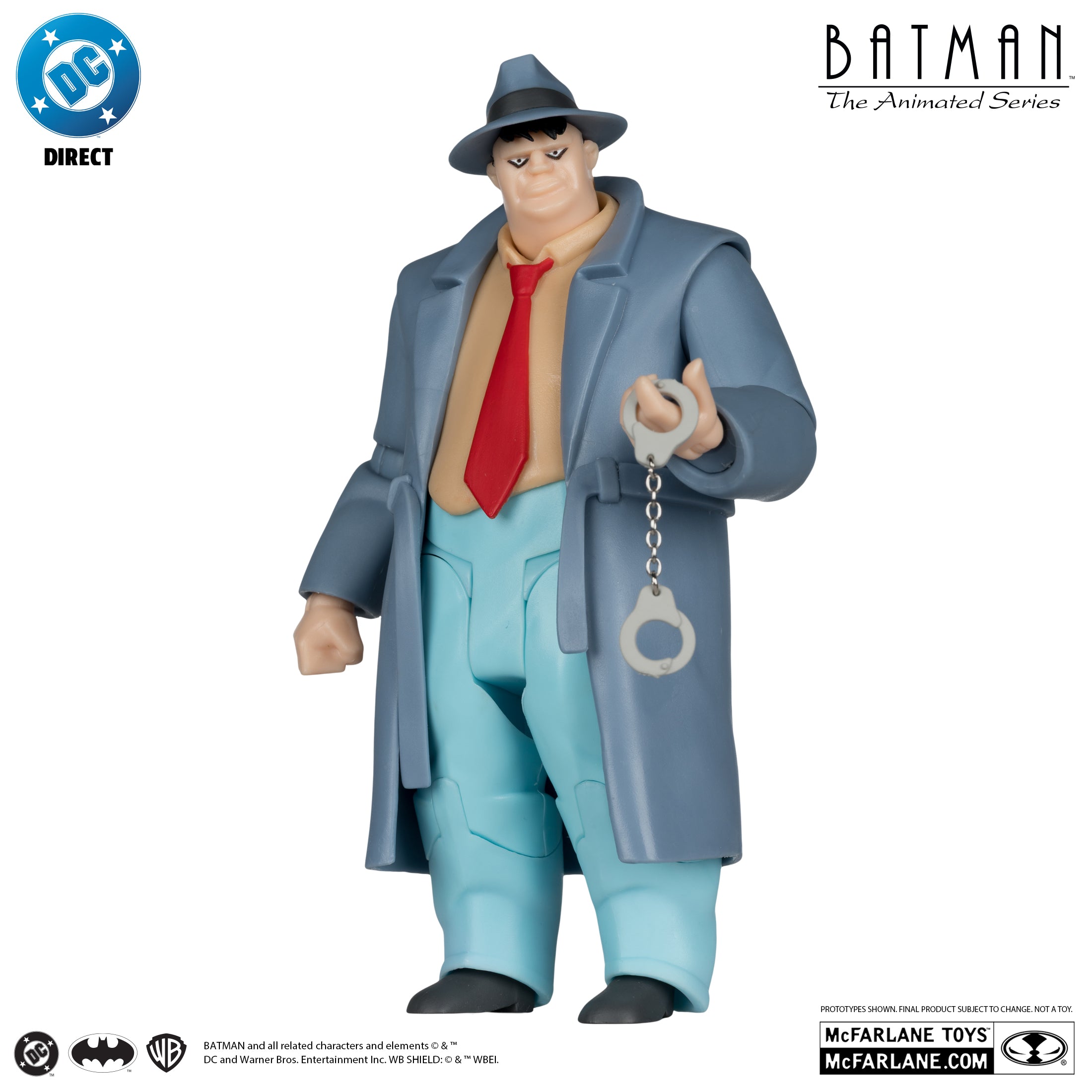 PREVENTA DC Direct Batman: The Animated Series Detective Bullock (Collect to Build: Rene Montoya) McFarlane (Primer pago/anticipo)