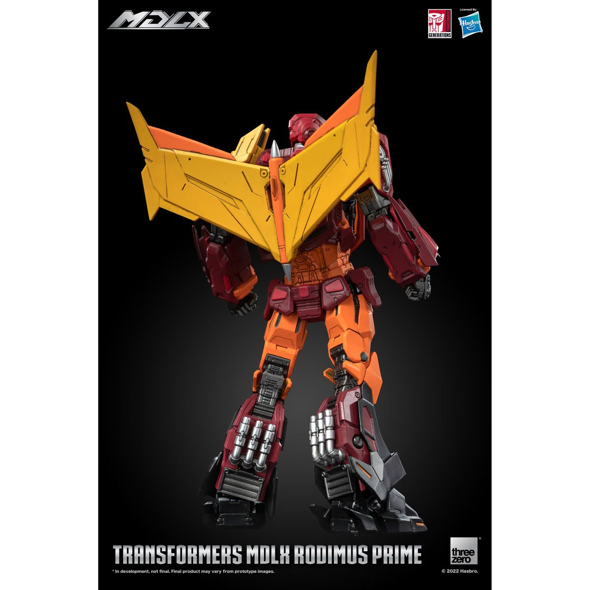 Transformers MDLX Rodimus Prime Threezero