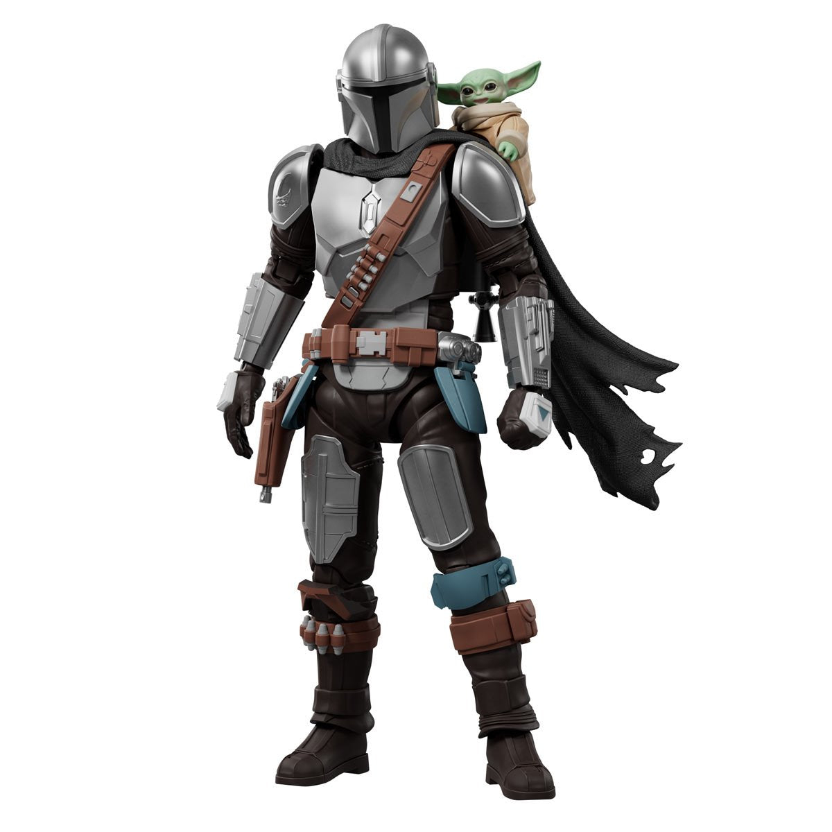 Star Wars The Mandalorian Champion Class CC05 Djin Djarin and Grogu Model Kit Blokees