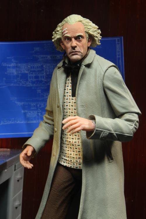PREVENTA Back to the Future Ultimate Doc Brown NECA (Primer pago/anticipo)