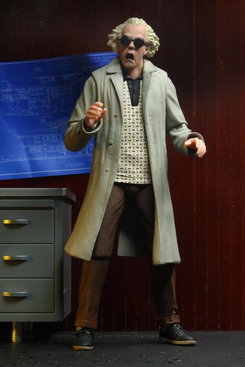 PREVENTA Back to the Future Ultimate Doc Brown NECA (Primer pago/anticipo)