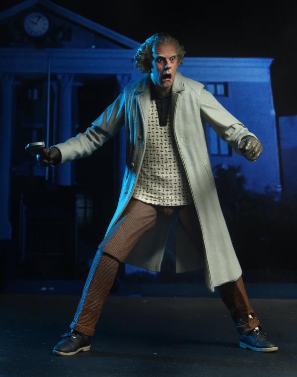 PREVENTA Back to the Future Ultimate Doc Brown NECA (Primer pago/anticipo)