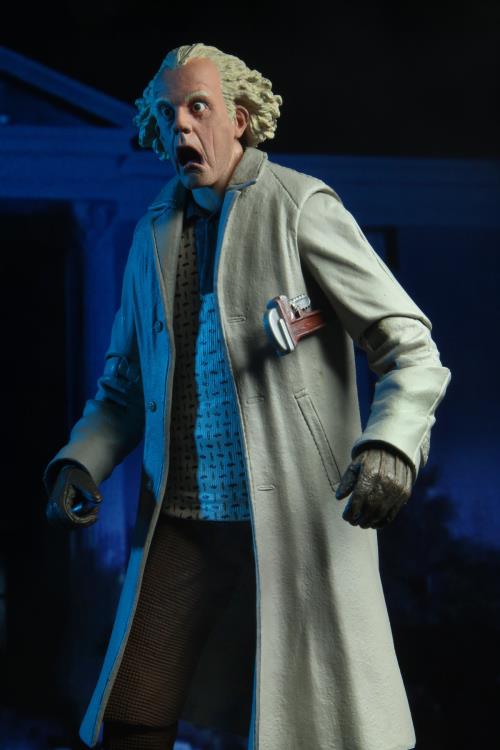 PREVENTA Back to the Future Ultimate Doc Brown NECA (Primer pago/anticipo)