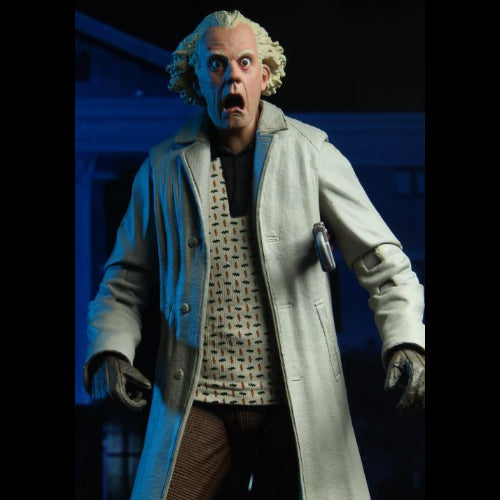 PREVENTA Back to the Future Ultimate Doc Brown NECA (Primer pago/anticipo)