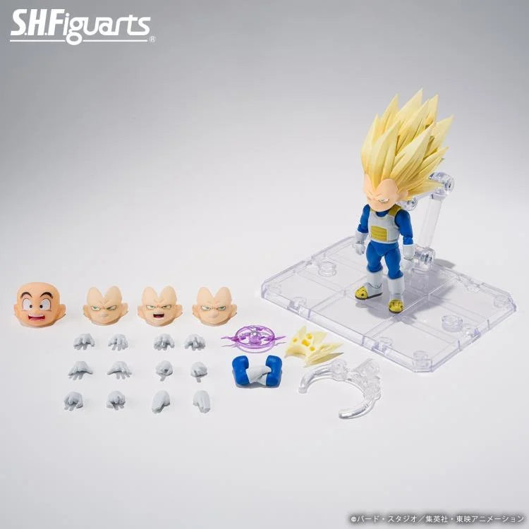 PREVENTA S.H. Figuarts Dragon Ball Daima Vegeta Super Saiyan 3 Vegeta Bandai (Primer pago/anticipo)