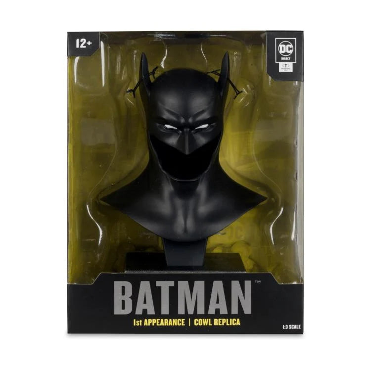 PREVENTA DC Direct Detective Comics #27 Batman 1st Appearance Cowl 1/3 Scale Replica McFarlane (Primer pago/anticipo)