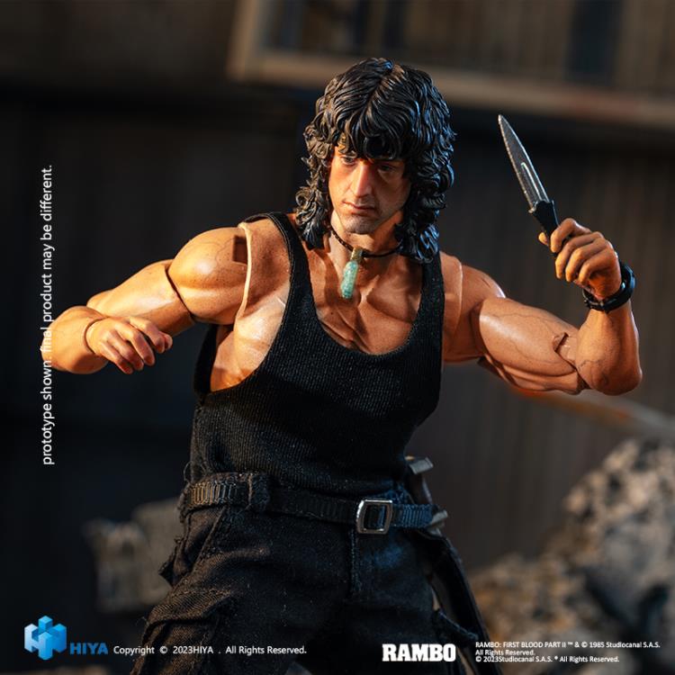 Rambo III Exquisite Super Series John Rambo 1/12 Hiya