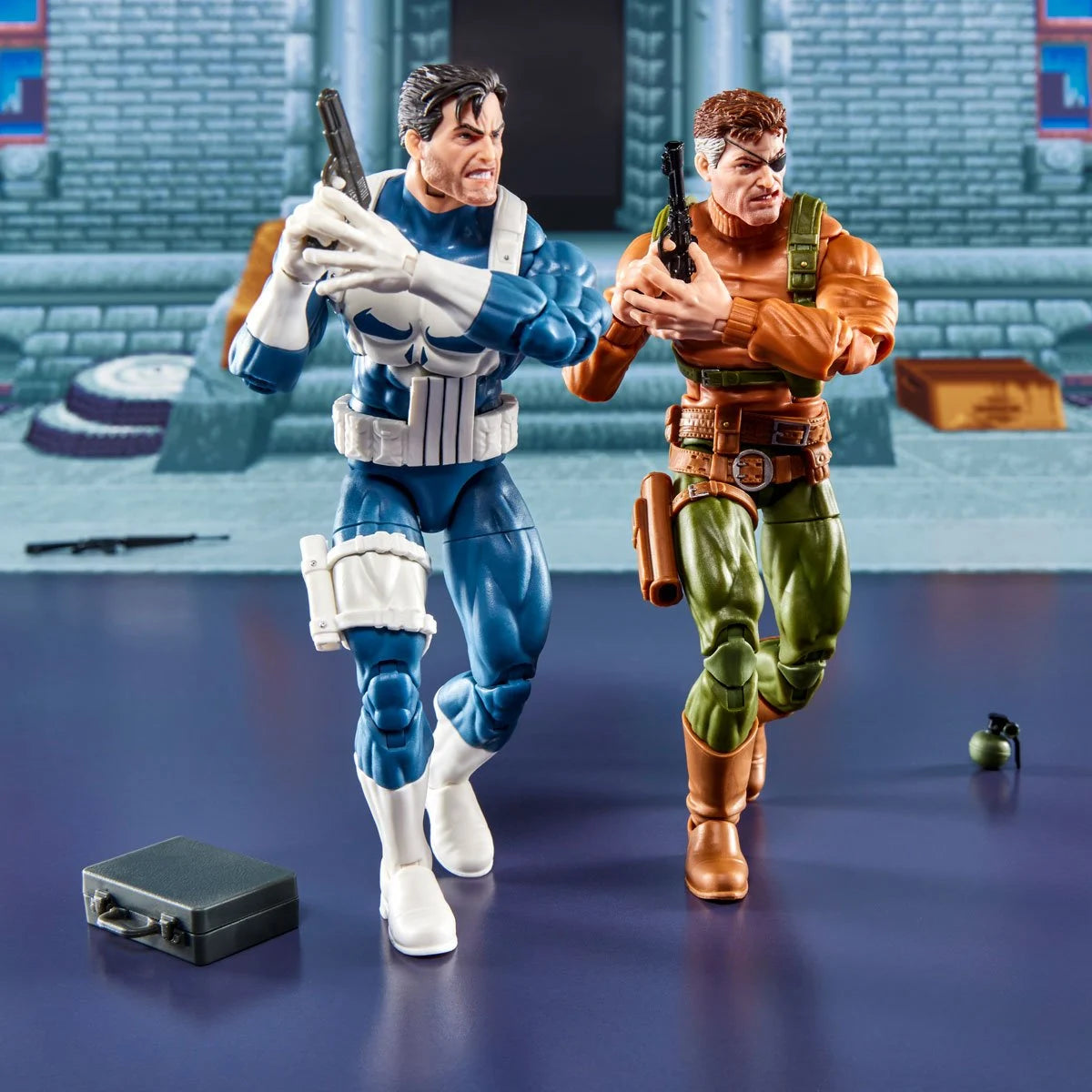 PREVENTA Marvel Legends Gamerverse The Punisher and Nick Fury Two-Pack Hasbro (Primer pago/anticipo)