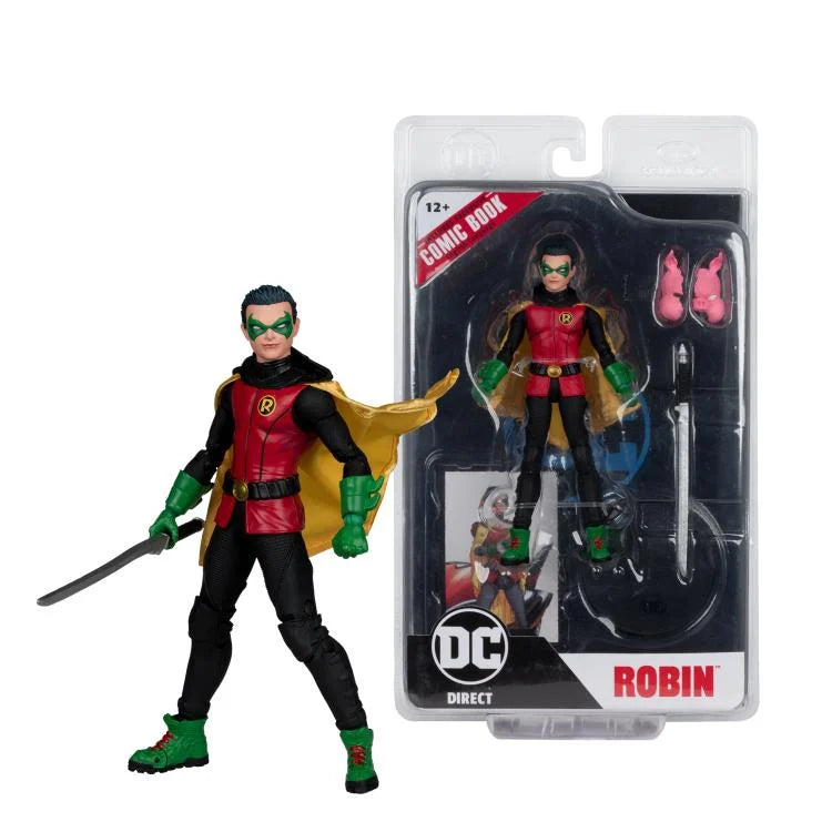 PREVENTA DC Direct Page Punchers Robin (Batman: Reborn) Mcfarlane (Primer pago/anticipo)