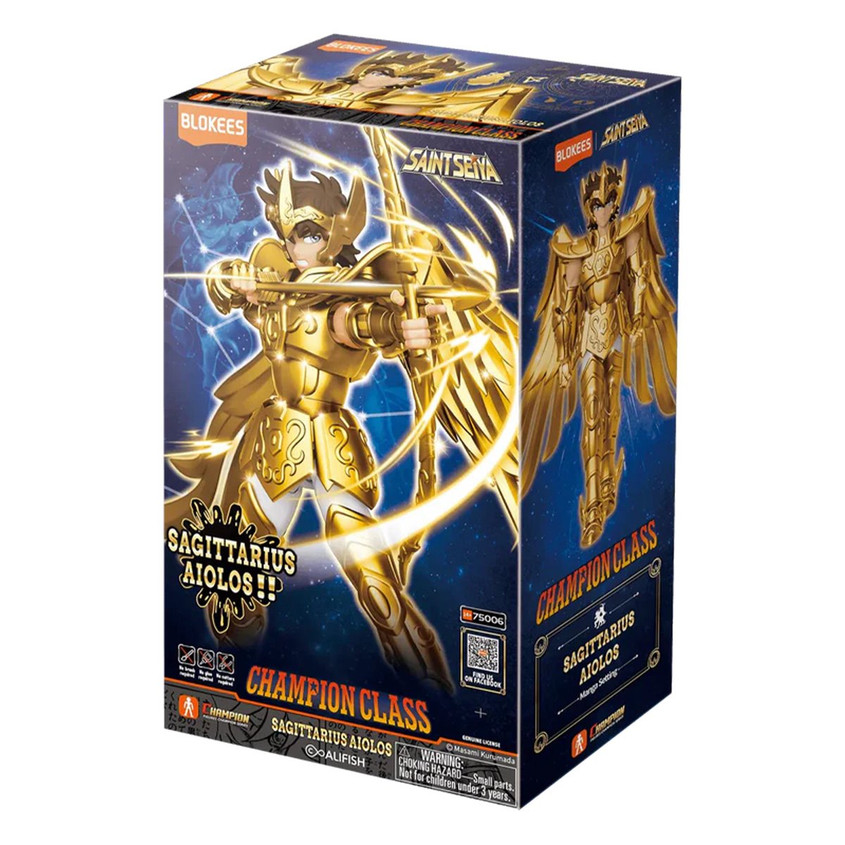 Saint Seya Champion Class Sagittarius Aiolos Model Kit Blokees
