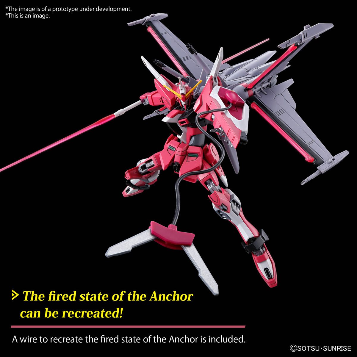 Mobile Suit Gundam Seed Freedom Infinite Justice Gundam Type II High Grade 1:144 Scale Model Kit Bandai