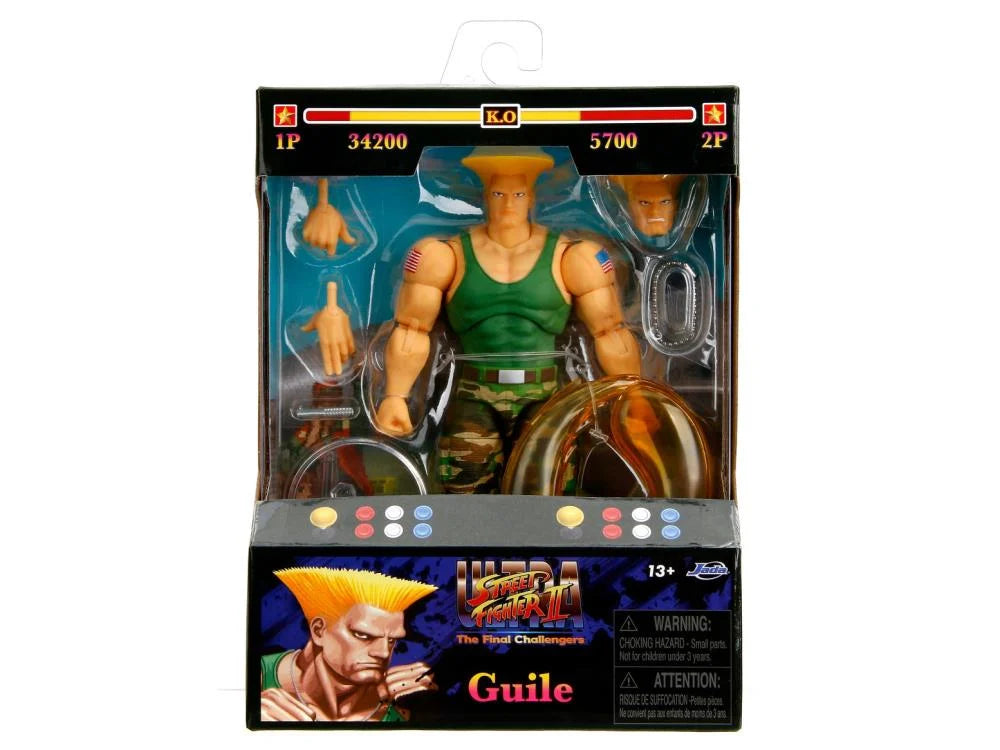 PREVENTA Street Fighter II Guile Jada (Primer pago/anticipo)