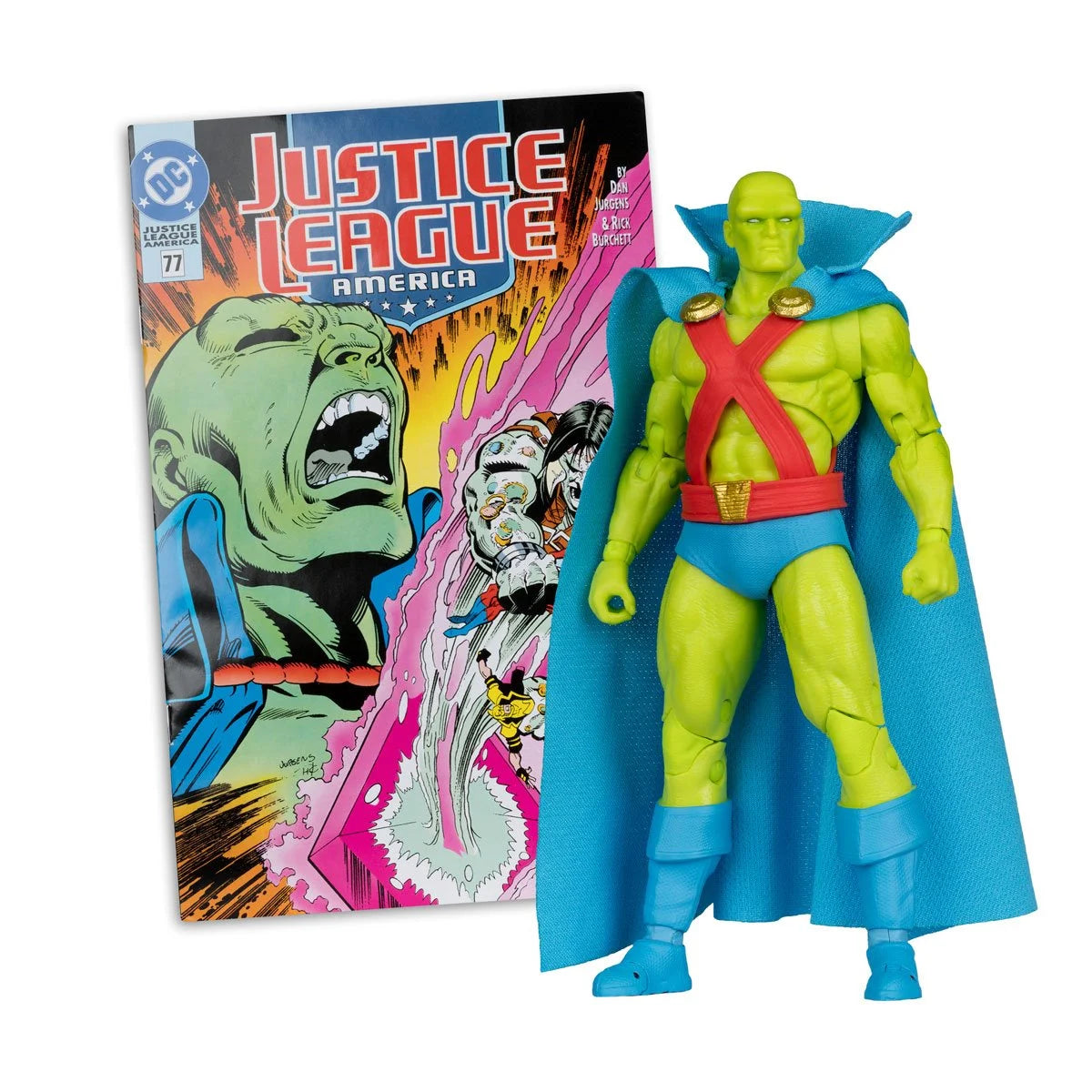PREVENTA DC Direct Page Punchers Justice League America #77 Martian Manhunter McFarlane (Primer pago/anticipo)