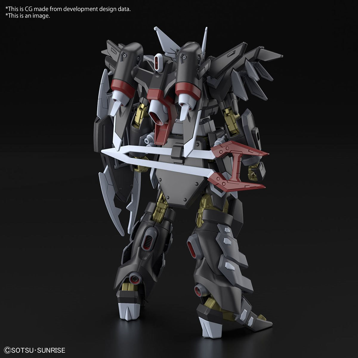 PREVENTA HGCE 1/144 245 Black Knight Squad Shi-ve.A Gundam Model Kit Bandai (Primer pago/anticipo)