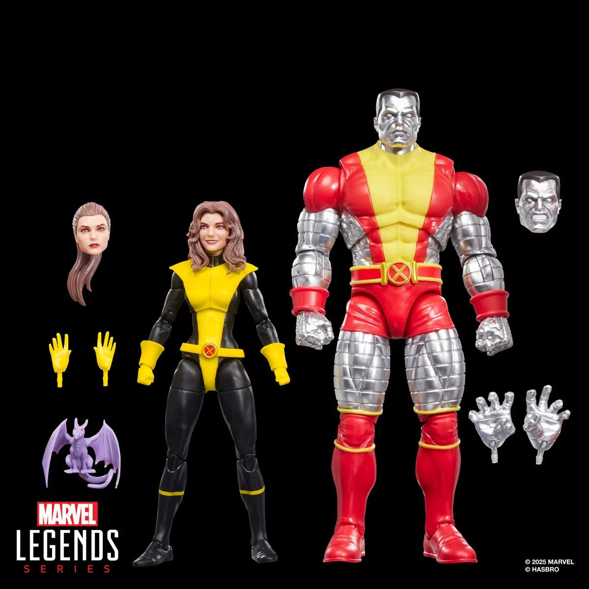 PREVENTA Marvel Legends Astonishing X-Men Kitty Pride and Marvels Colossus Two Pack Hasbro (Primer pago/anticipo)