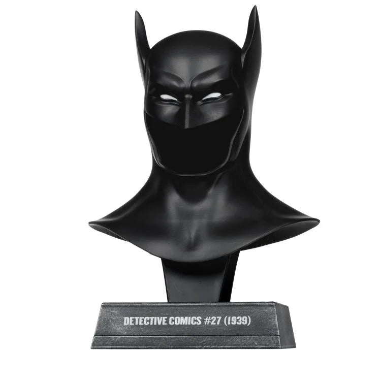 PREVENTA DC Direct Detective Comics #27 Batman 1st Appearance Cowl 1/3 Scale Replica McFarlane (Primer pago/anticipo)