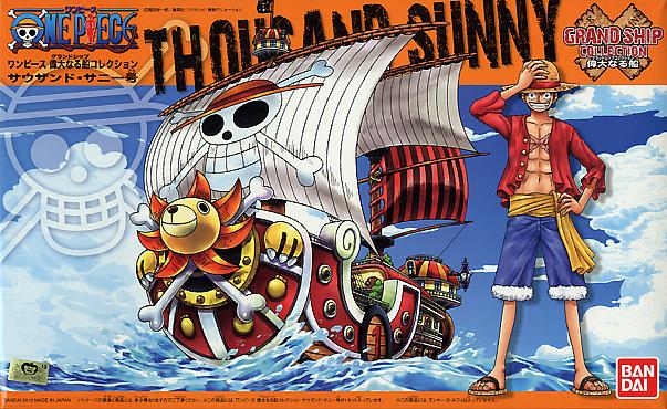 One Piece Grand Ship Collection Thousand Sunny Model Kit Bandai