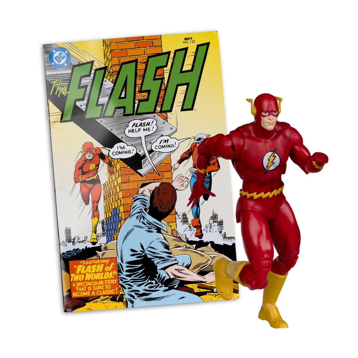 DC Direct Page Punchers The Flash #123 The Flash (Barry Allen) McFarlane