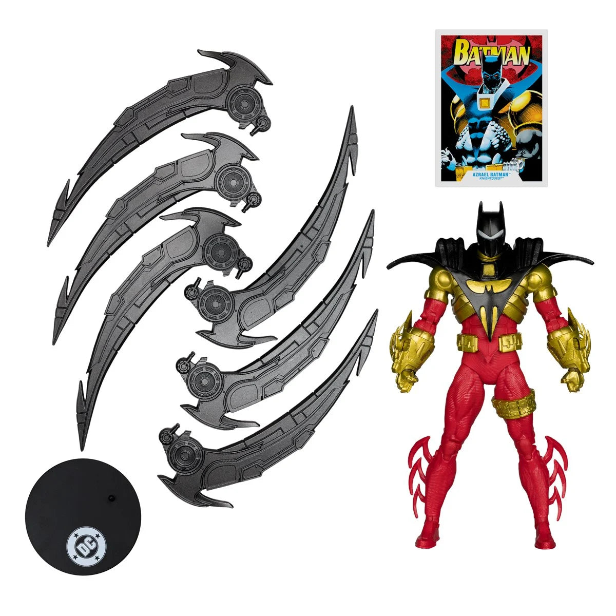 PREVENTA DC Multiverse Azrael Batman (Batman: Knightquest) McFarlane (Primer pago/anticipo)