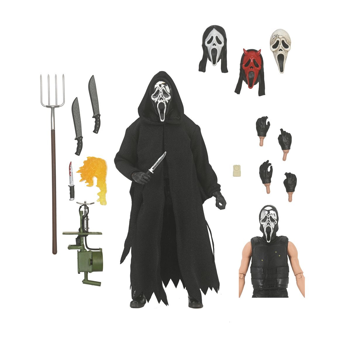 Ghost Face Ultimate Ghost Face Inferno Neca