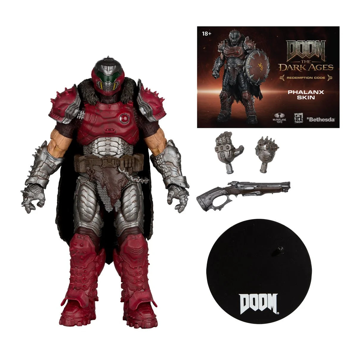 PREVENTA Doom: The Dark Ages Doom Slayer (Phalanx Skin) McFarlane (Primer pago/anticipo)