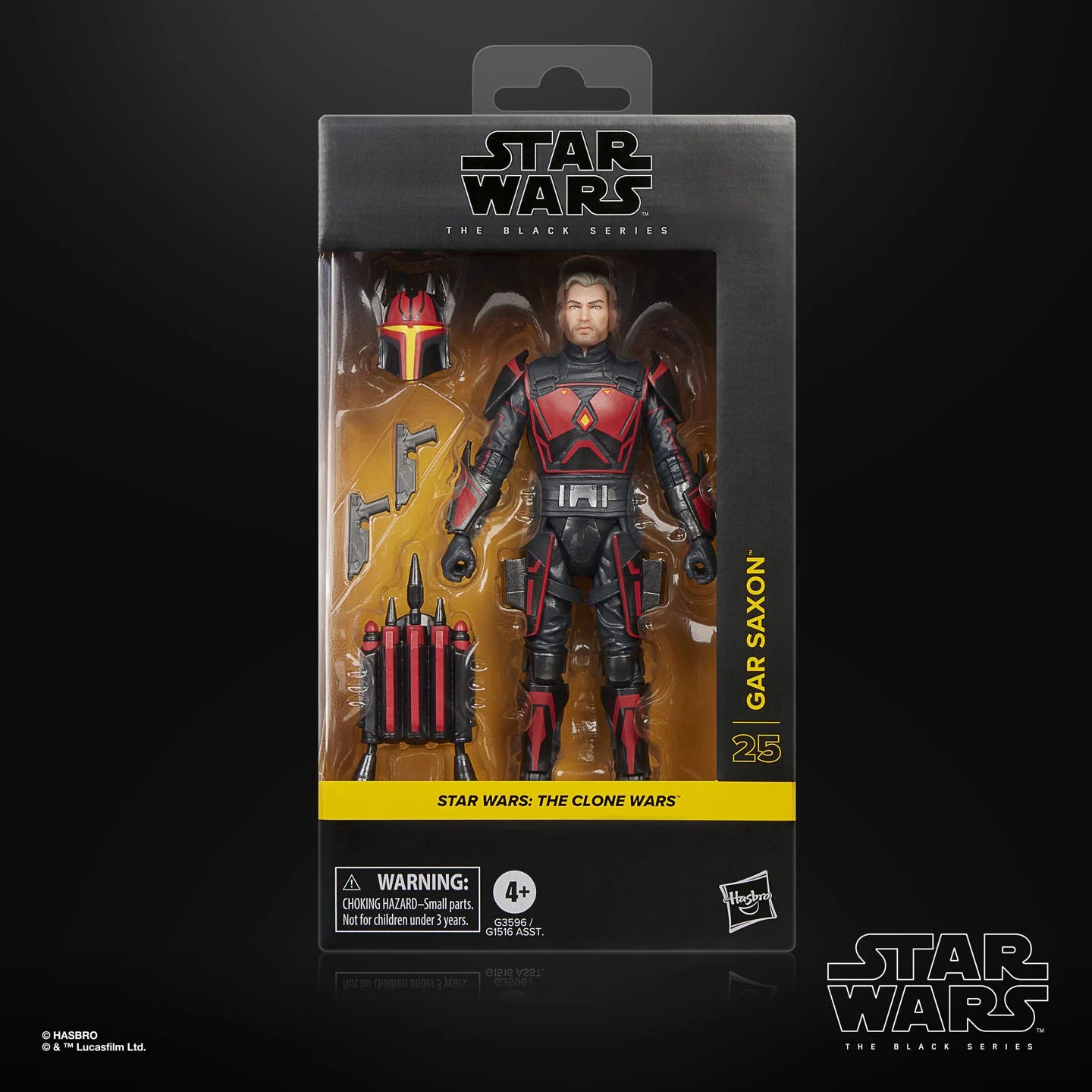 PREVENTA Star Wars The Black Series Gar Saxon (The Clone Wars) Hasbro (Primer pago/anticipo)