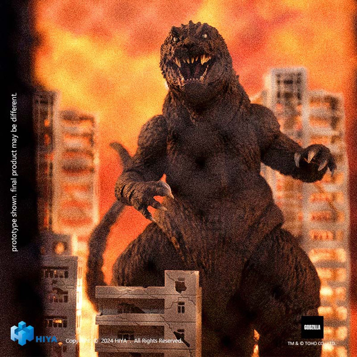 Godzilla, Mothra and King Ghidorah: Giant Monsters All-Out Attack 2001 Godzilla Exquisite Basic Hiya Toys