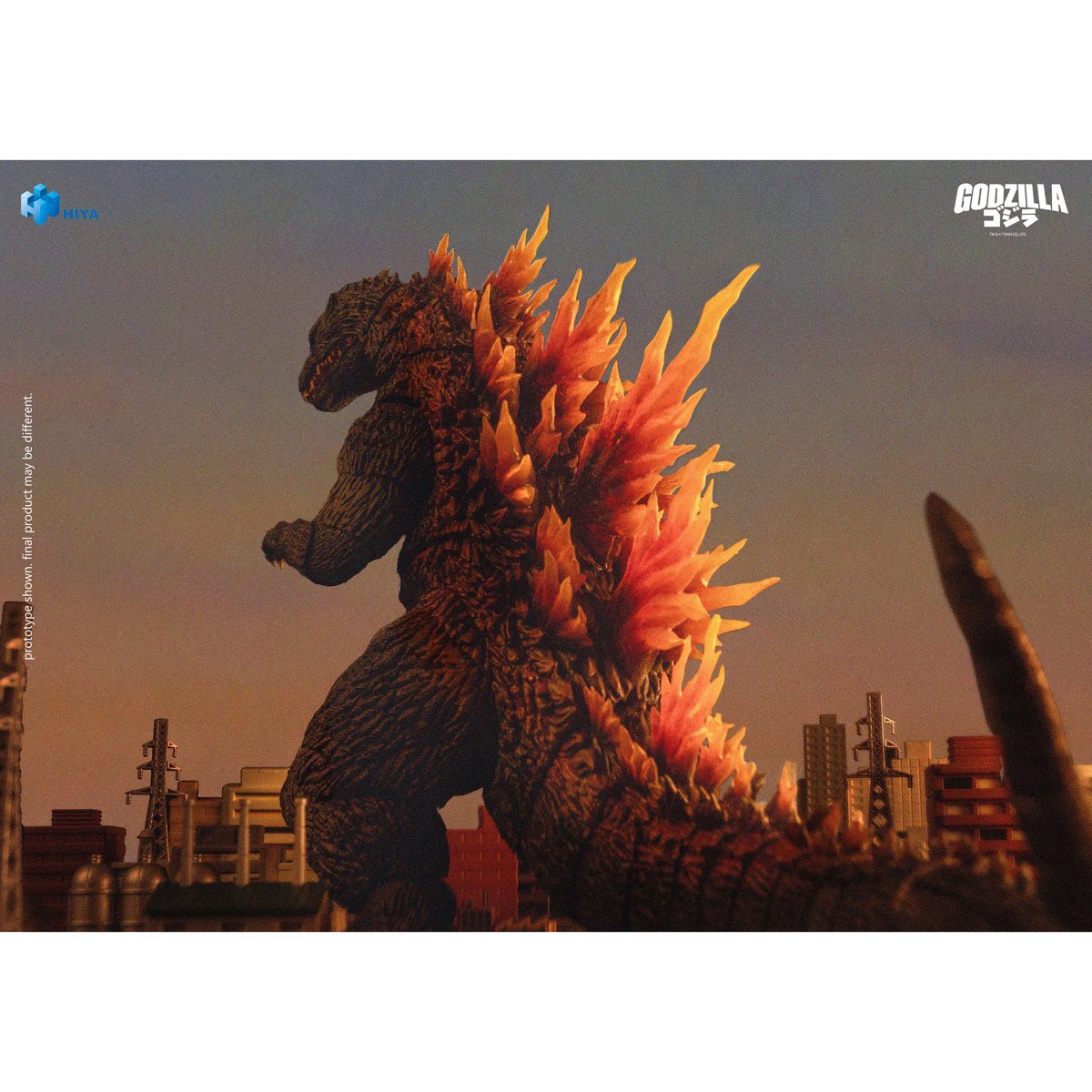 Godzilla 2000: Millenium Heat Ray Godzilla (1999) Exquisite Basic Hiya Toys