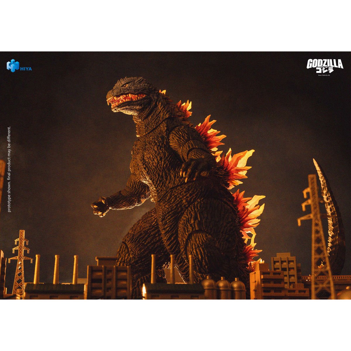 Godzilla 2000: Millenium Heat Ray Godzilla (1999) Exquisite Basic Hiya Toys