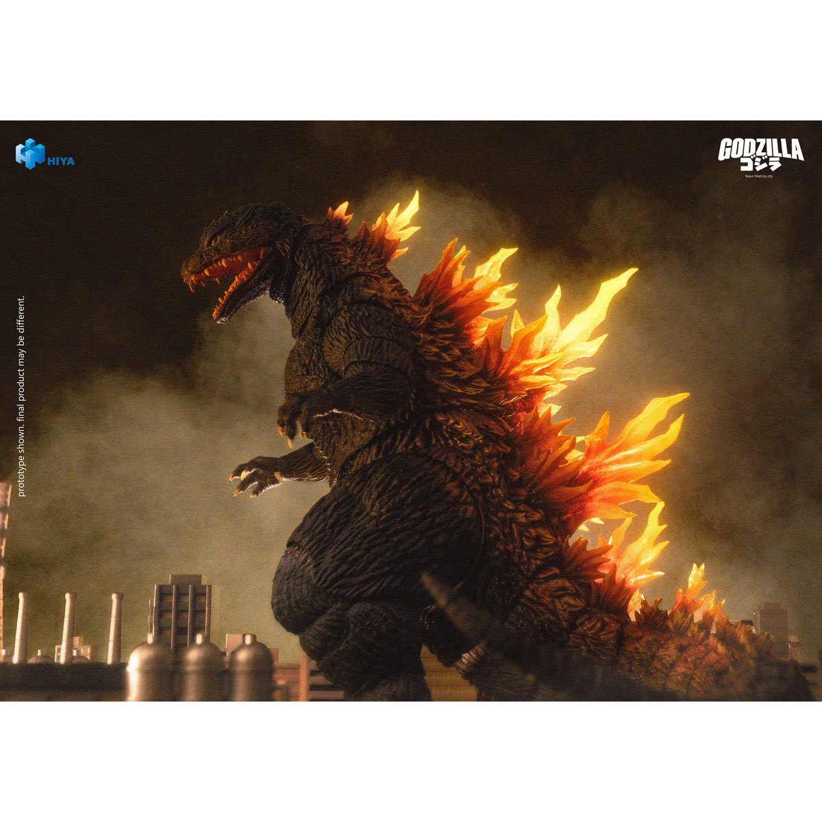 Godzilla 2000: Millenium Heat Ray Godzilla (1999) Exquisite Basic Hiya Toys