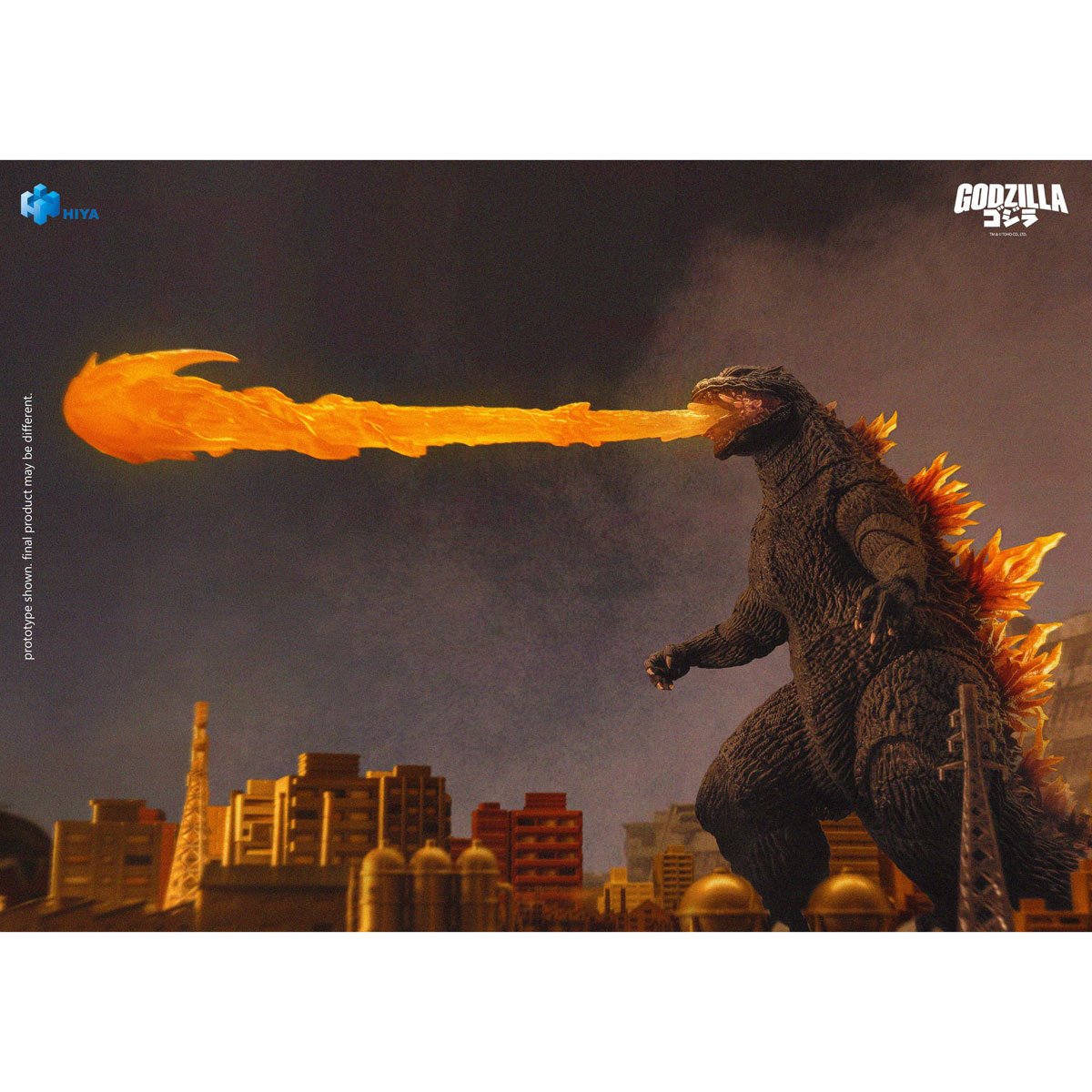 Godzilla 2000: Millenium Heat Ray Godzilla (1999) Exquisite Basic Hiya Toys