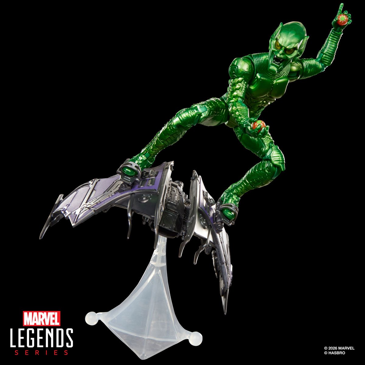 PREVENTA Marvel Legends Spider-Man: No Way Home Green Goblin Action Figure and Glider Set Hasbro (Primer pago/anticipo)