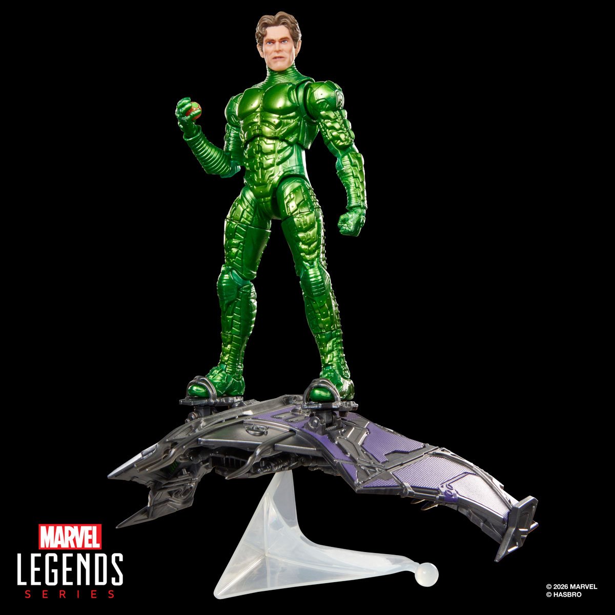 PREVENTA Marvel Legends Spider-Man: No Way Home Green Goblin Action Figure and Glider Set Hasbro (Primer pago/anticipo)