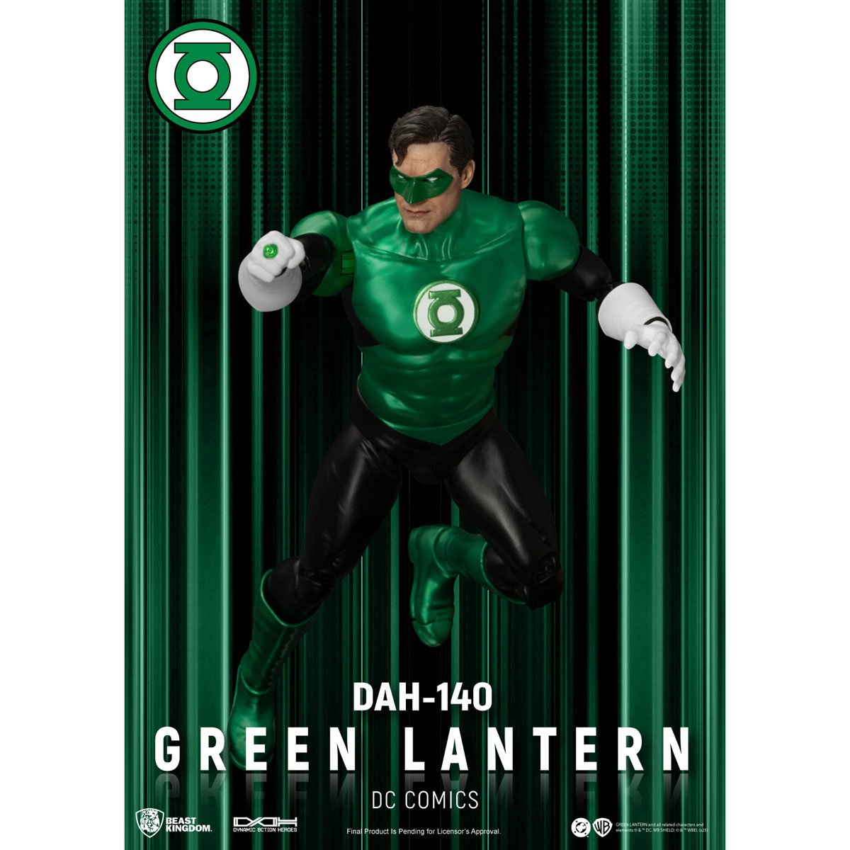 DC Comics Dynamic 8ction Heroes DAH-140 Green Lantern Action Figure Beast Kingdom